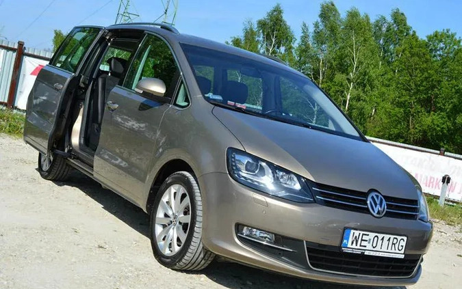 Volkswagen Sharan cena 99900 przebieg: 168000, rok produkcji 2017 z Kowary małe 781